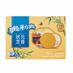 Oreo Seseme Shortbread Cookies