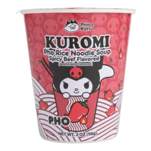 Hello Kitty Kuromi Pho Rice Noodle Soup Spicy Beef
