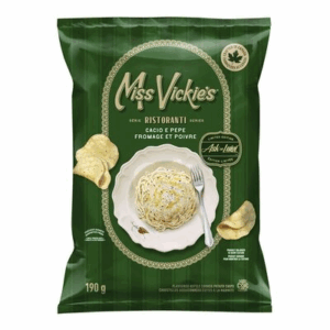 Miss Vickies Cacio E Pepe Flavoured Kettle Cooked Chips