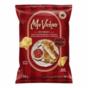 Miss Vickies Spicy Pepperoncini and Focaccia Flavoured Kettle Cooked Chips