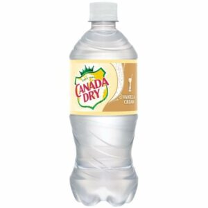 Canada Dry Vanilla Cream Ginger ale 591ml (20oz) Wholesale - Case of 24