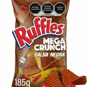 Ruffles Mega Crunch Salsa Negra