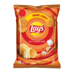 Lays West Indies Hot & Sweet chili 76g Bag Wholesale - Case of 24