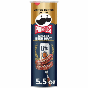 Pringles Grilled Beer Brat