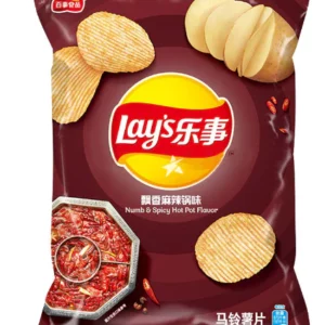 Lays Numb and Spicy 70g Bag Wholesale - Case of 22