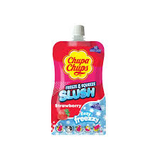 Chupa Chups Fresh & Squeeze Slush - Strawberry