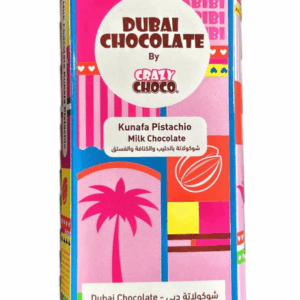 Crazy Choco Dubai Kunafa Pistachio - Milk Chocolate