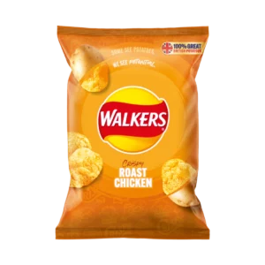 Walkers/Lays Crispy Roast chicken 45g Bag Wholesale - Case of 24